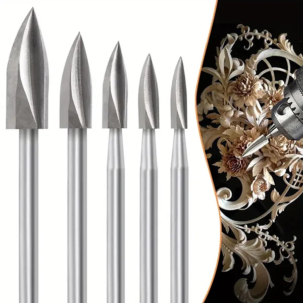 Набор борфрез для резьбы по дереву (AN00396) - фото 2 Набор борфрез для резьбы по дереву (AN00396) - фото 2