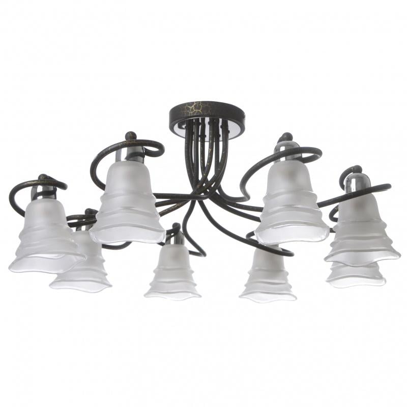 Люстра потолочная Brille LK-285S/8 E14 на 8 плафонов
