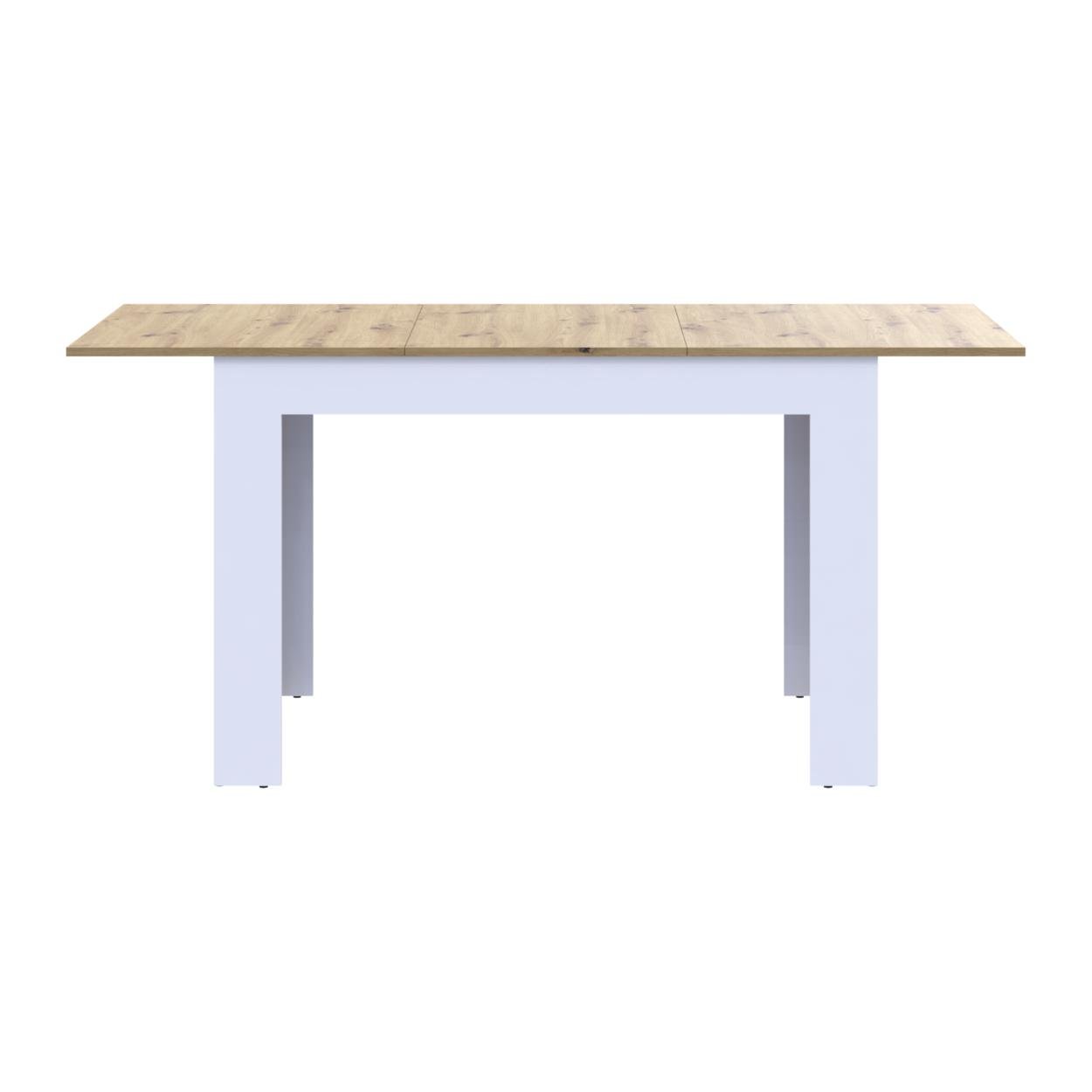 Стол в кухню Doros Флинт 120х80х78 см Белый/Дуб артизан (DRS-011442) - фото 7