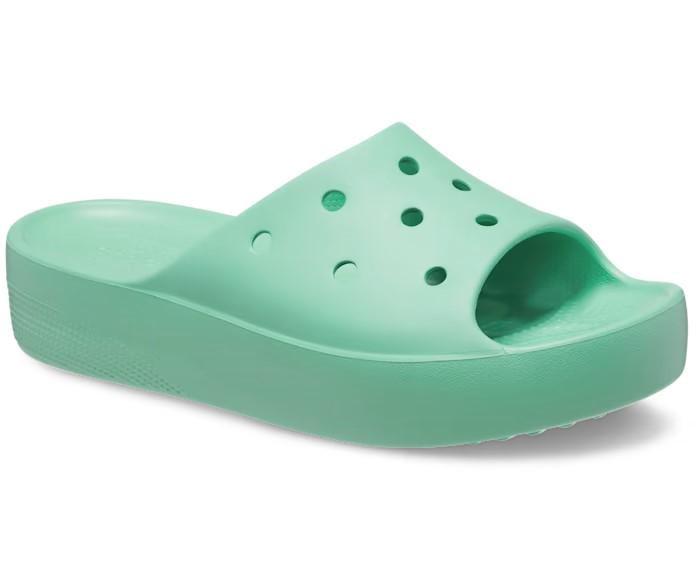 Слайды Crocs Classic Platform р. W10/EUR 40-41 Jade Stone (11909947) - фото 2