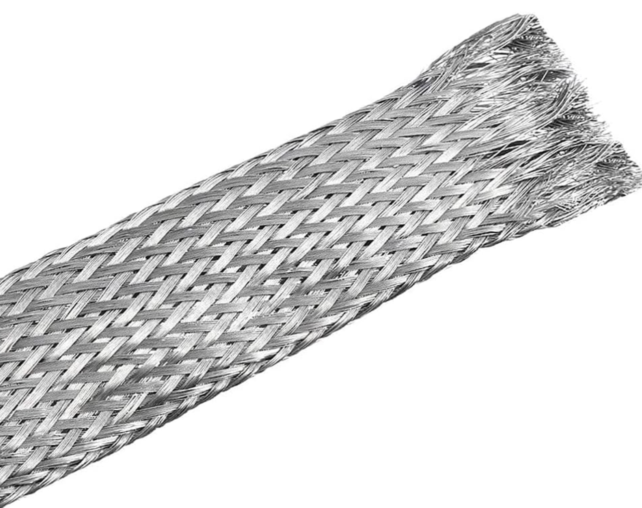 Экранировочная медная оплетка 2×24×AWG36 луженая Ø1,59 мм 10 м (000049880) Экранировочная медная оплетка 2×24×AWG36 луженая Ø1,59 мм 10 м (000049880)