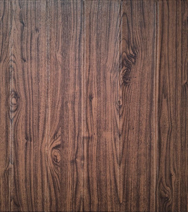 Декоративные 3D-панели самоклеящиеся для стен Дерево ПВХ 700х700х3 мм Коричневый (K18)