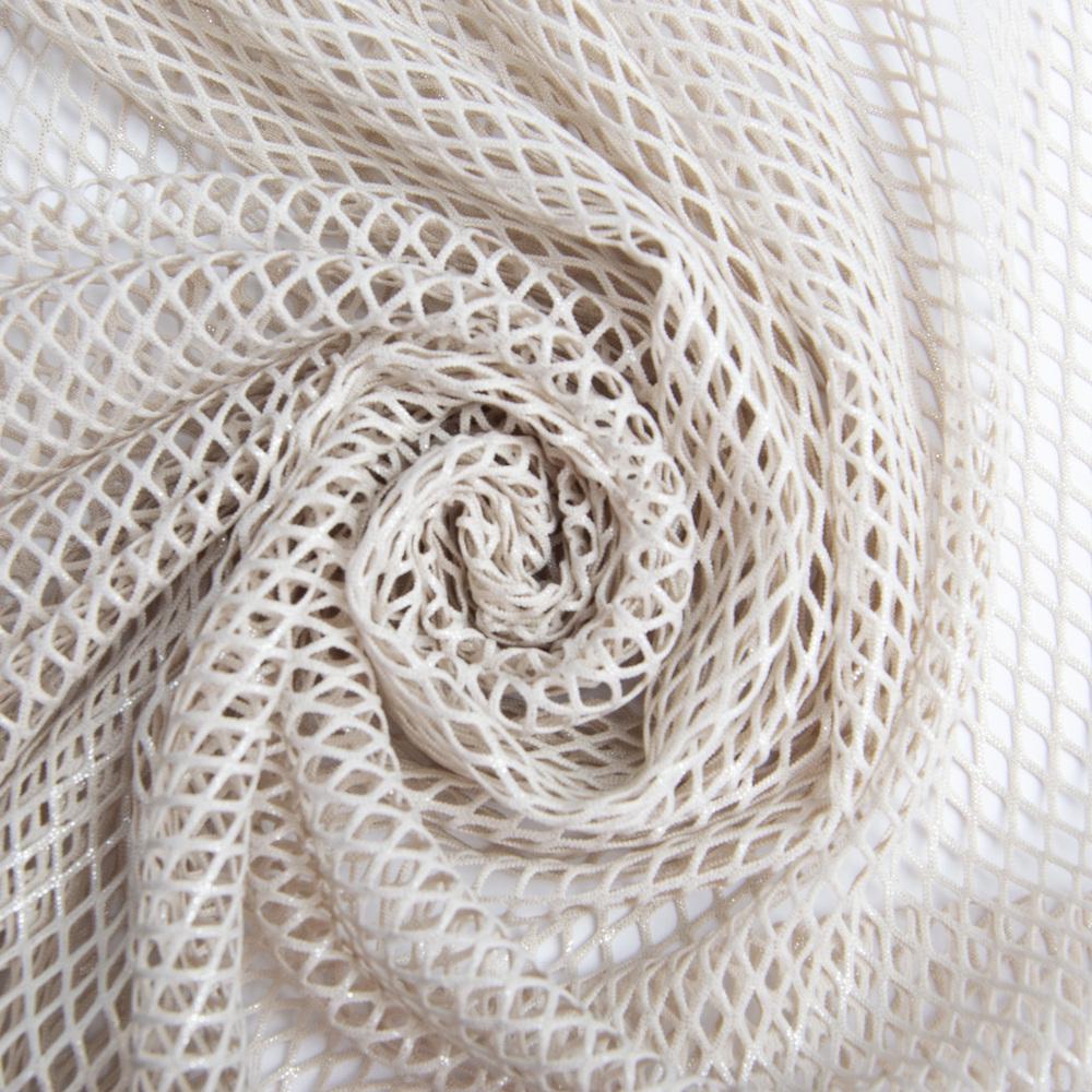Тканина сітка Сільвер Крем (24322) Тканина сітка Сільвер Крем (24322)