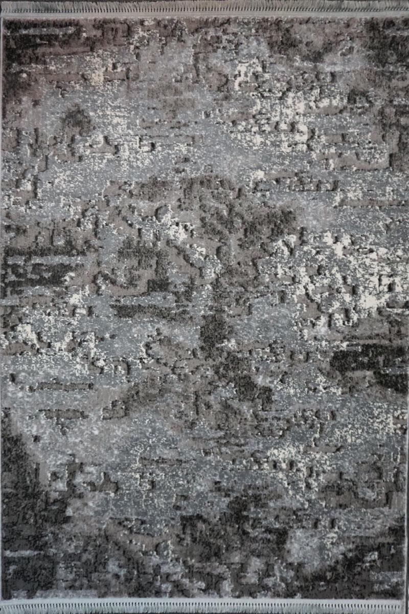 Ковер с коротким ворсом Levado 03889a 100x200 см Grey (77701020)