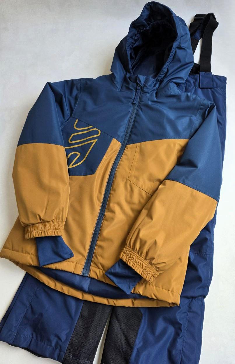 Лыжный термокостюм детский для мальчиков Crivit THERMOLITE EcoMade 122-128 см (074417/074516)