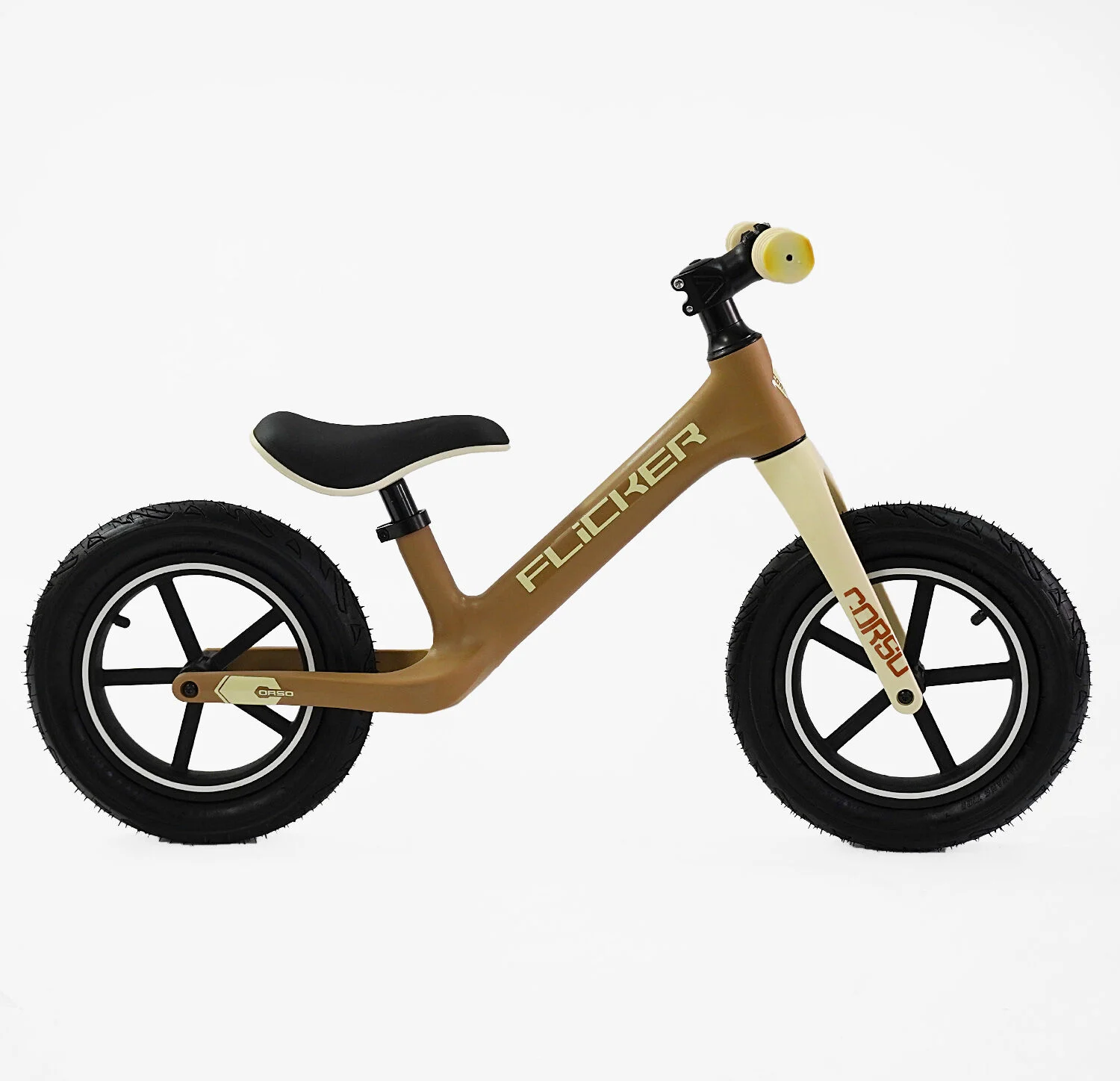 Біговел Corso FL-0705-85 нейлонова рама та вилка/надувні колеса 12" (26133090) - фото 2 Біговел Corso FL-0705-85 нейлонова рама та вилка/надувні колеса 12" (26133090) - фото 2