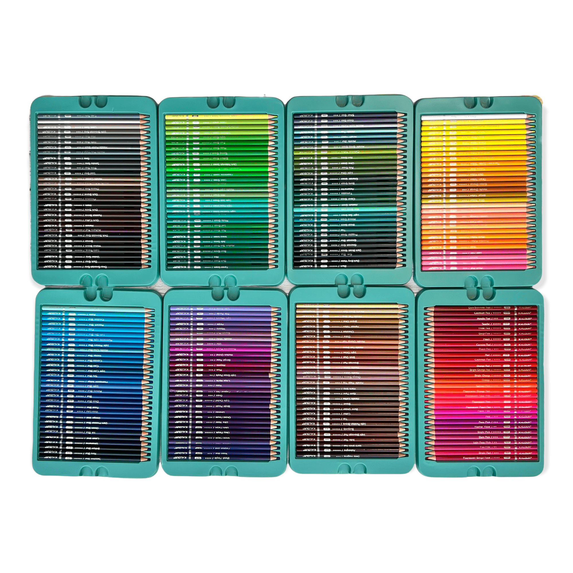 Набір олівців Kalour великий у металевому пеналі 240 кольорів - фото 2 Набір олівців Kalour великий у металевому пеналі 240 кольорів - фото 2