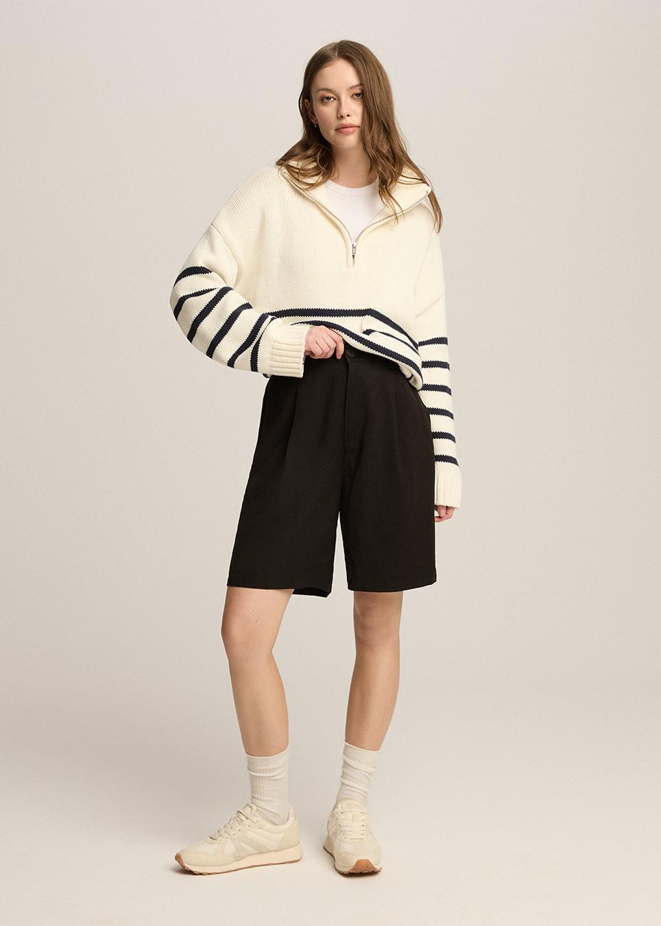 Шорти жіночі Diverse TRANH бермуди L Чорний (5905384114792) - фото 2 Шорти жіночі Diverse TRANH бермуди L Чорний (5905384114792) - фото 2