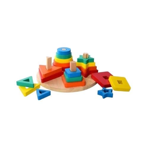 Игрушка для малышей деревянная Limo Toy Геометрика (MD 2630) Игрушка для малышей деревянная Limo Toy Геометрика (MD 2630)