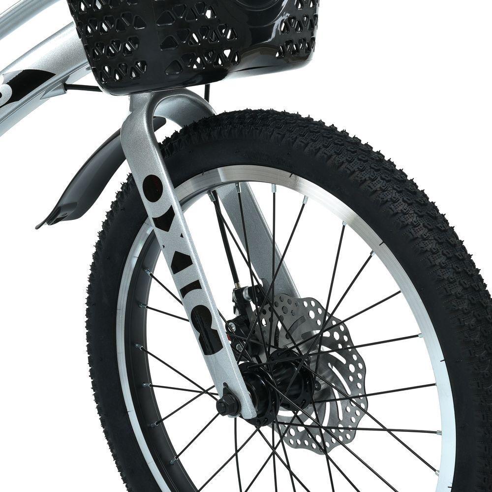 Дитячий велосипед PROF1 Oxic 18" магнієвий з кошиком Сірий - фото 5 Дитячий велосипед PROF1 Oxic 18" магнієвий з кошиком Сірий - фото 5