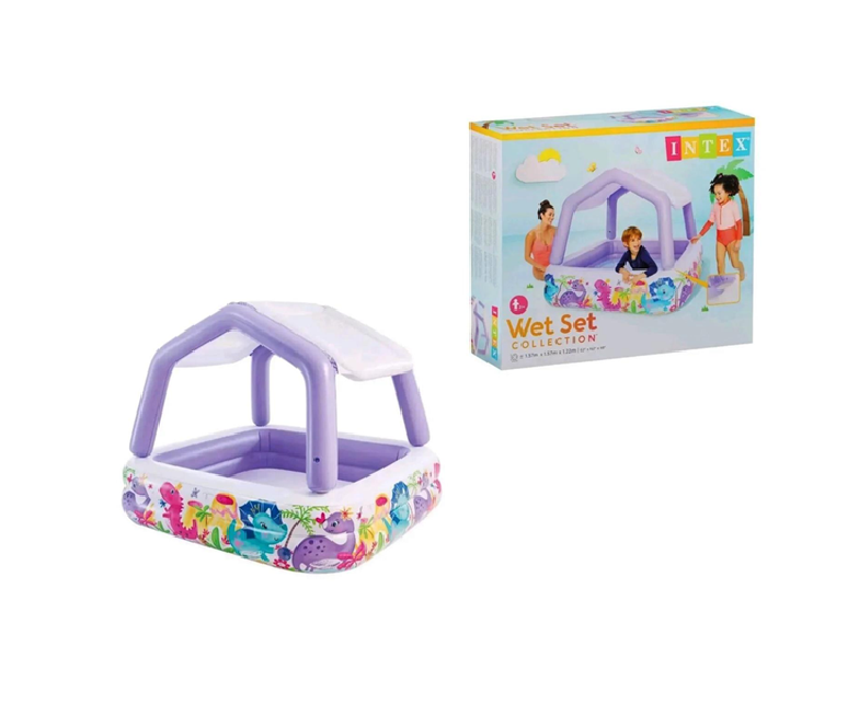 Бассейн надувной детский Intex 57470 Аквариум со съемным навесом 280 л (57470) - фото 5 Бассейн надувной детский Intex 57470 Аквариум со съемным навесом 280 л (57470) - фото 5