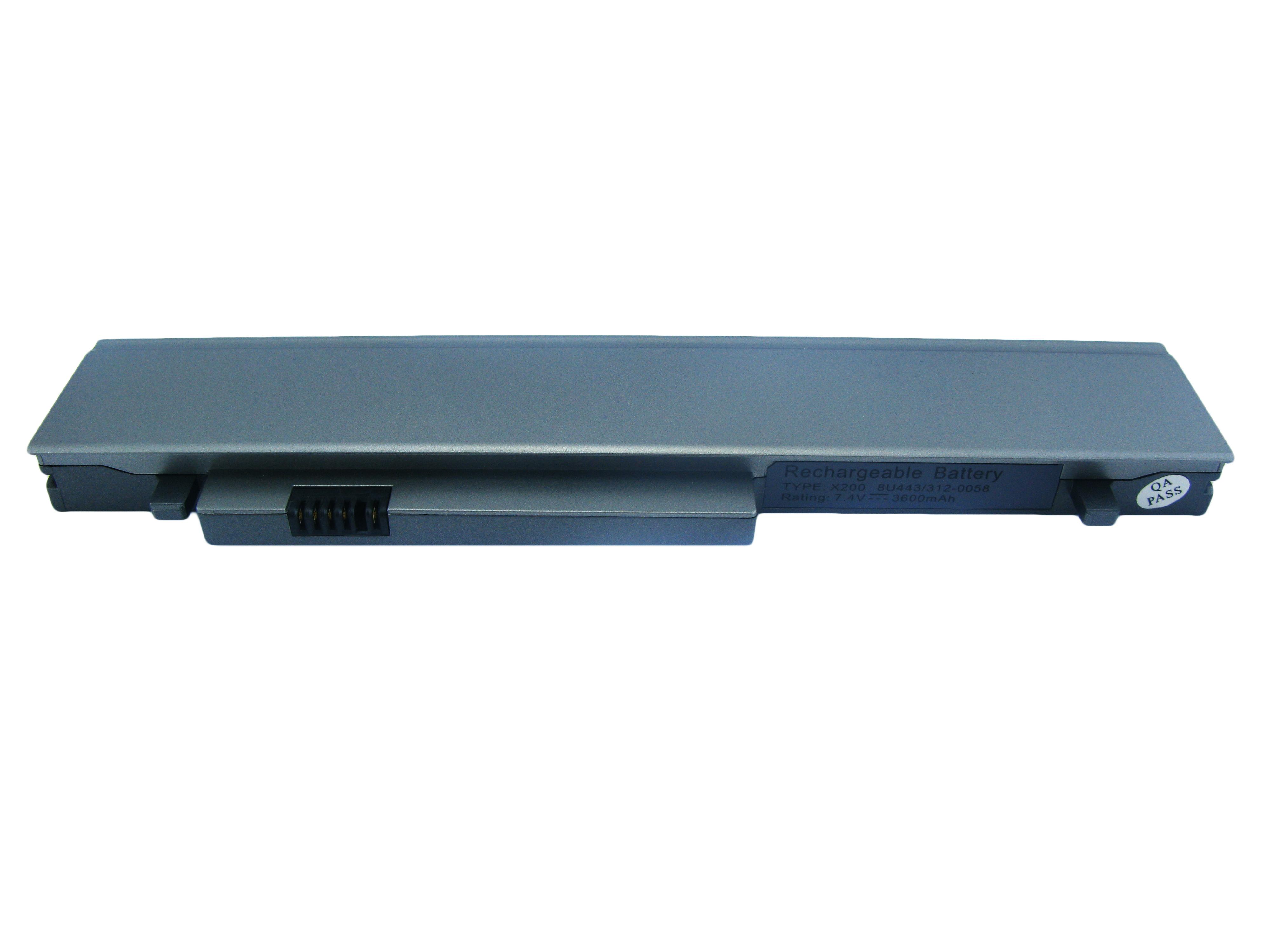 Аккумулятор для ноутбука Dell 0K630 Latitude X200 7,4 V 3600 mAh OEM Grey