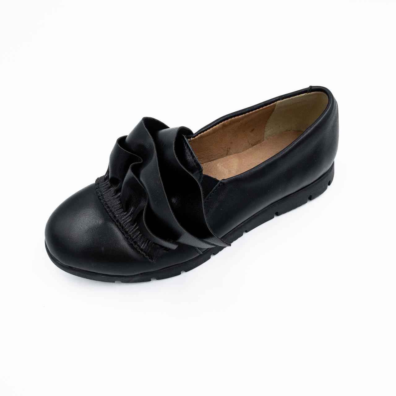 Лофери для дівчинки Belali-Beloli шкіра р. 32 Чорний (411) - фото 2 Лофери для дівчинки Belali-Beloli шкіра р. 32 Чорний (411) - фото 2