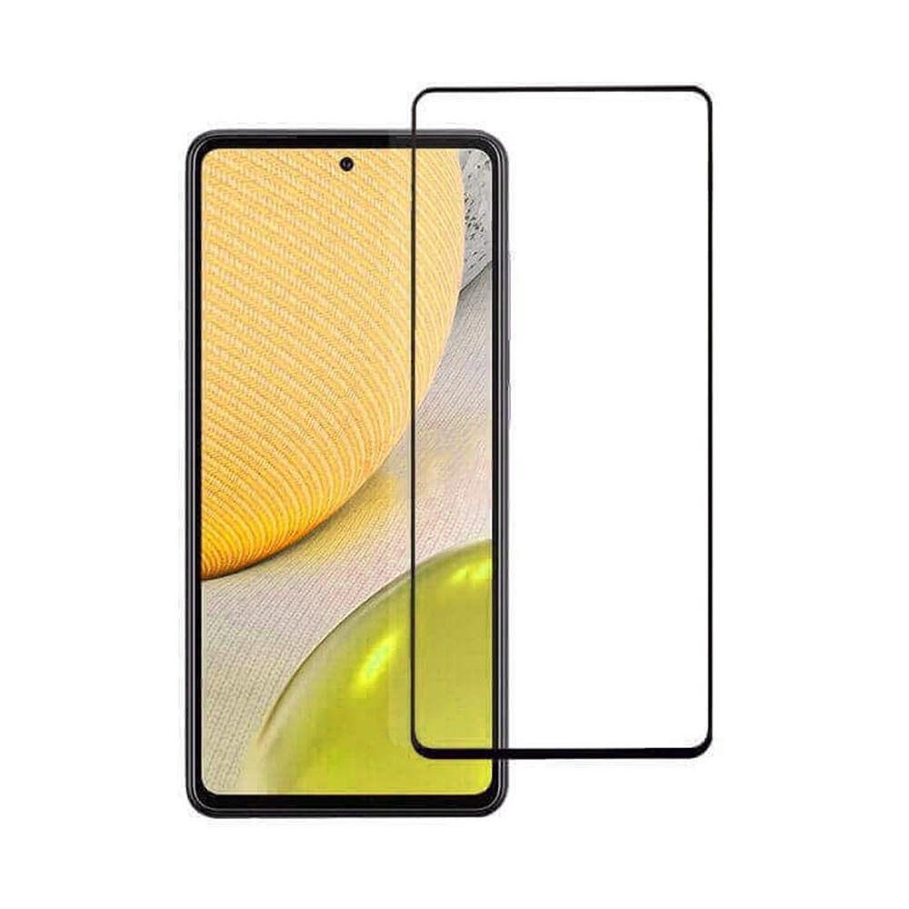 Защитное стекло Glass Full Glue для Samsung A72 Black (10190)