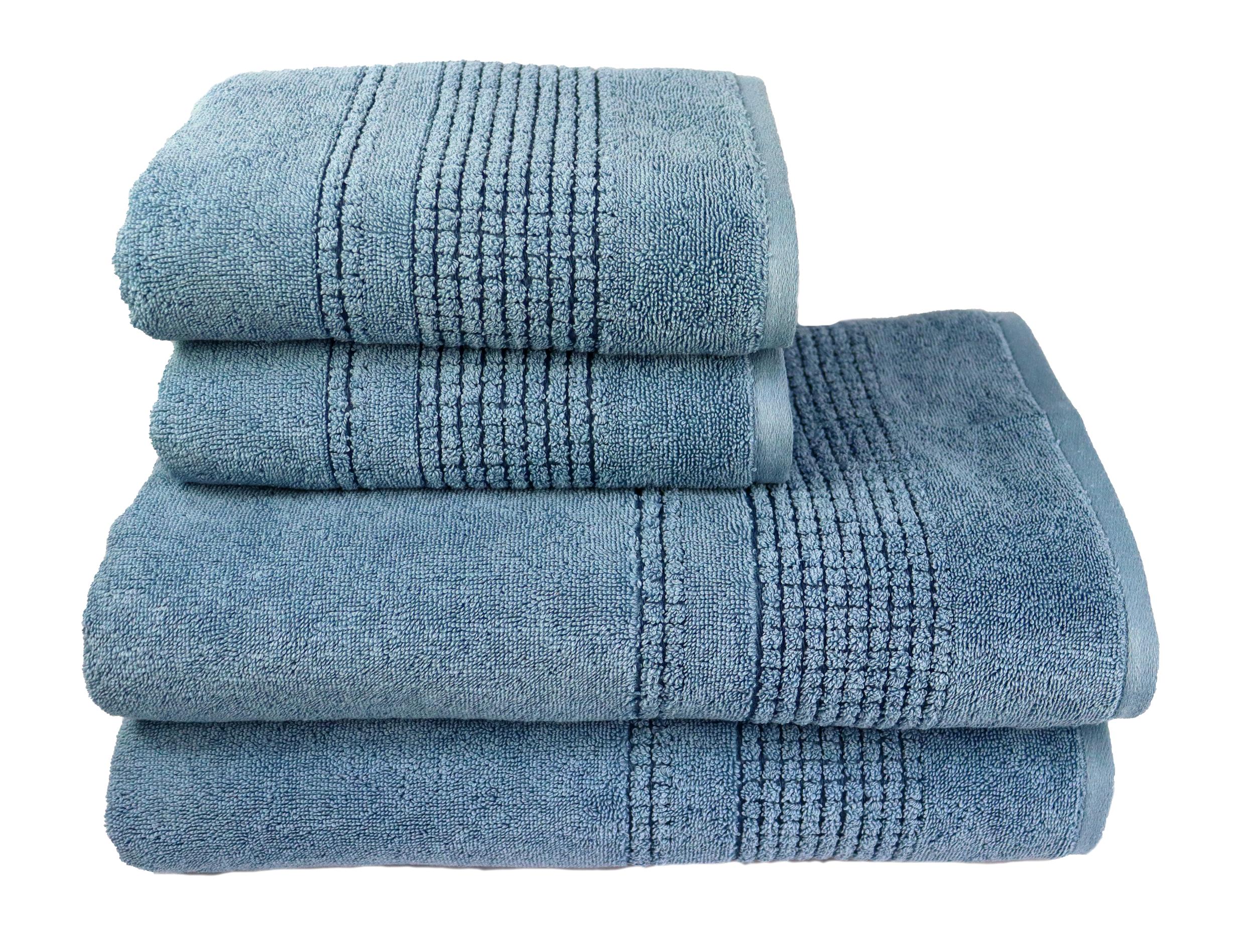 Рушник Box 600 г/м2 50х90 см Синій - фото 5 Рушник Box 600 г/м2 50х90 см Синій - фото 5