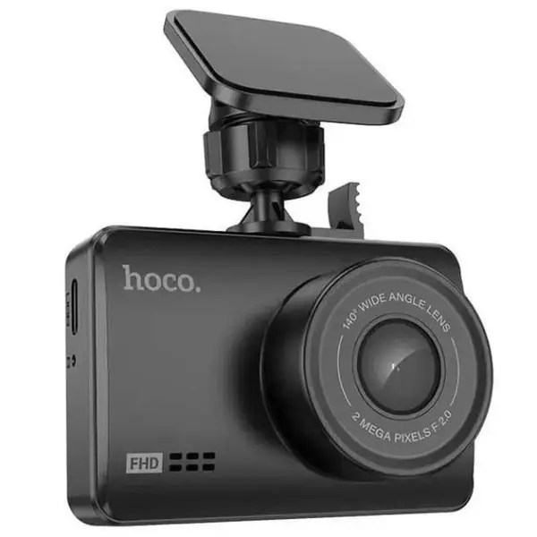 Видеорегистратор Hoco DV2 Driving Recorder With Display Black - фото 3