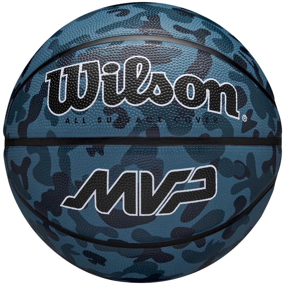Баскетбольний м'яч Wilson MVP CAMO BSKT size 7 Blue (WZ3018702XB7) - фото 1 Баскетбольний м'яч Wilson MVP CAMO BSKT size 7 Blue (WZ3018702XB7) - фото 1