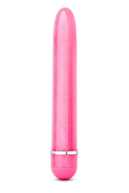 Вибромассажер классический Blush Sexy Things Slimline Vibe многоскоростной, розовый