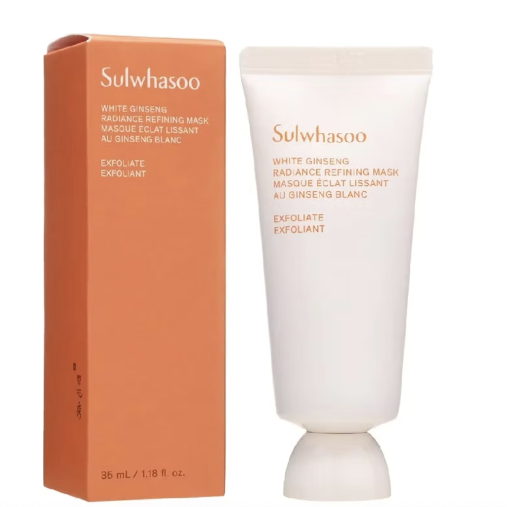Маска для лица отшелушивающая с белым женьшенем Sulwhasoo White Ginseng Radiance Refining Mask 35 мл (2925845045)
