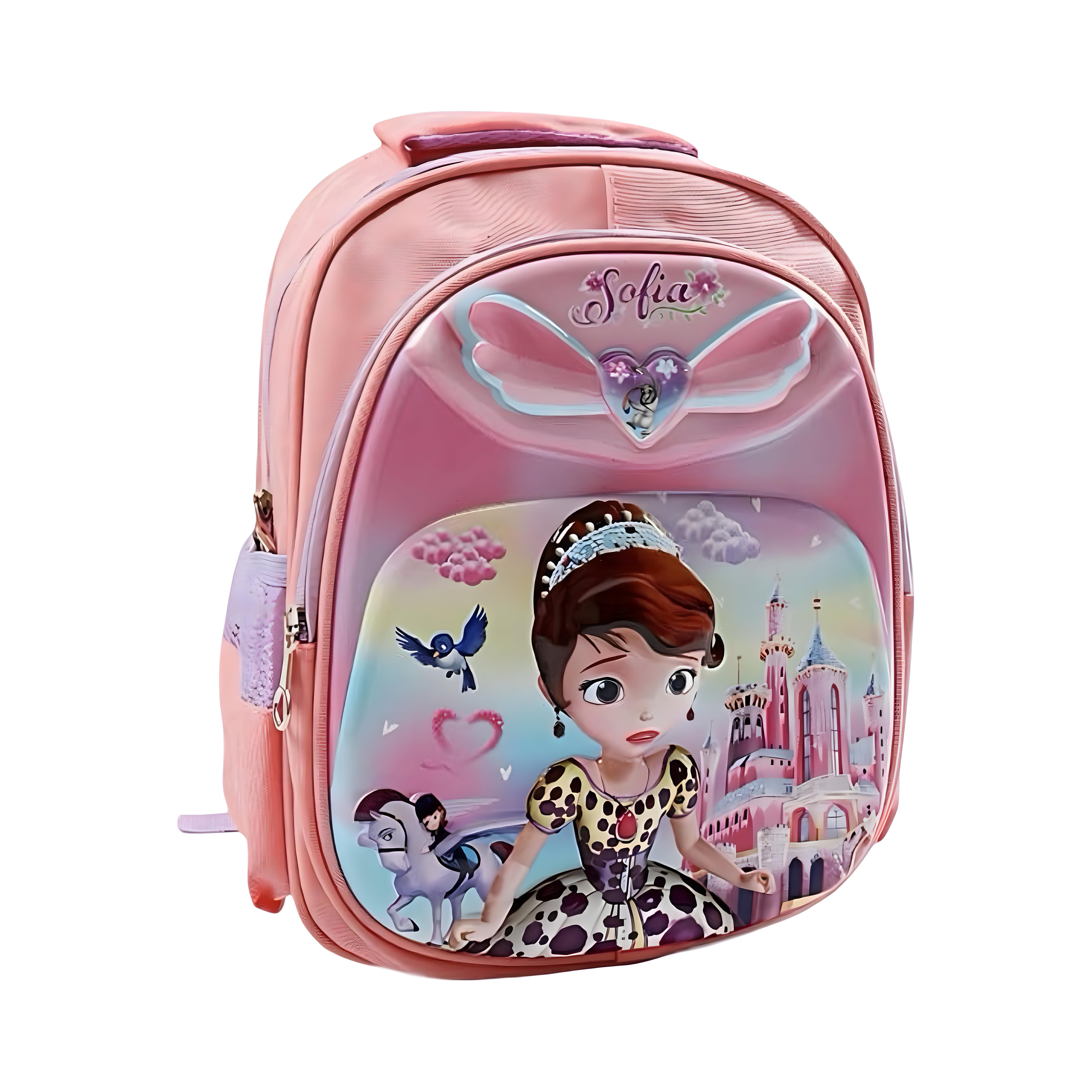 Школьный рюкзак Принцесса София для девочки 24х10х32 см (C 72878-2)