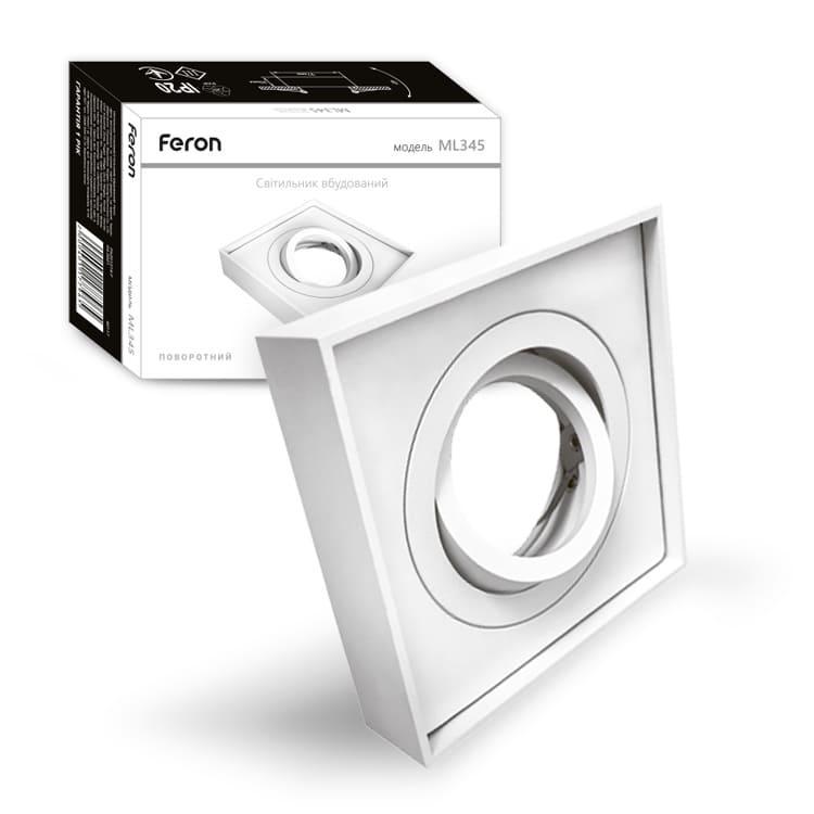 Точковий світильник поворотний Feron ML345 GU5.3 Білий (37073)