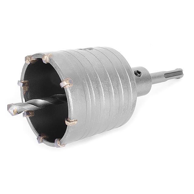 Сверло по бетону корончатое Intertool SD-7065 65 мм + переходник SDS Plus 100 мм - фото 2