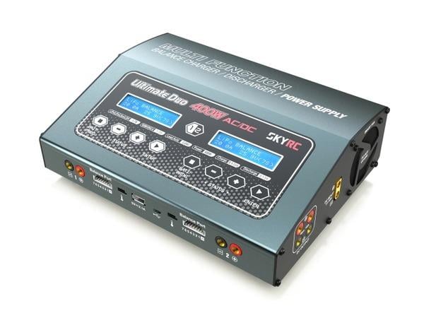 Зарядний пристрій SkyRC D400 з блоком живлення 20A 400W (54233)