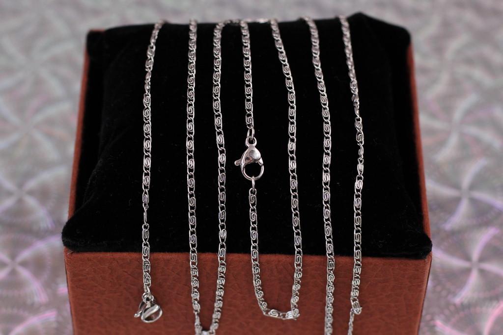 Цепь Xuping Jewelry Улитка 50 см 2 мм Серебристый