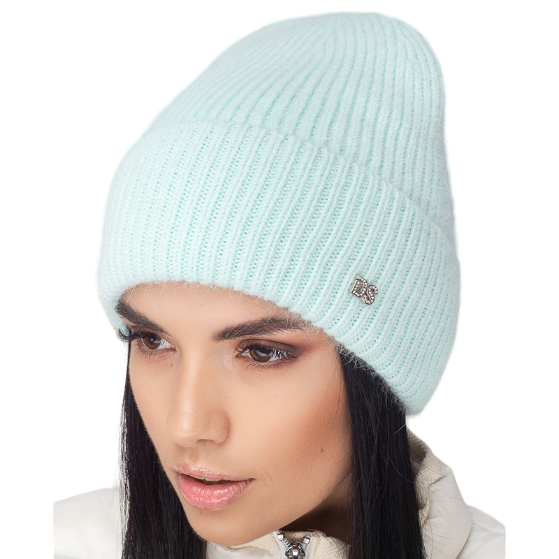 Шапка ангоровая женская Leks Конфетти one size Мятный - фото 1 Шапка ангоровая женская Leks Конфетти one size Мятный - фото 1