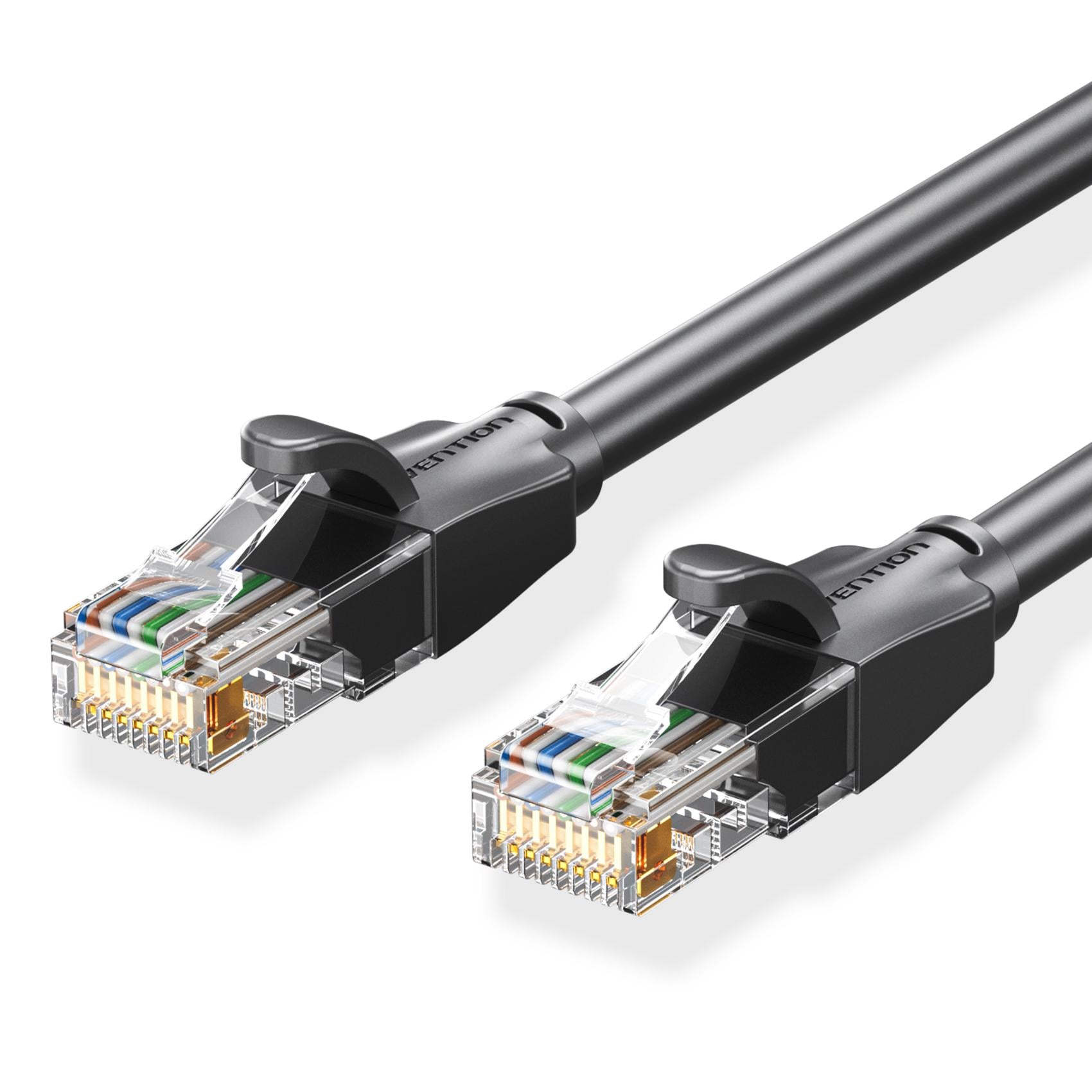 Патч-корд Vention 2 м Cat.6 U/UTP RJ45 8P8C 1000 Мбит/с Черный (IBEBH)