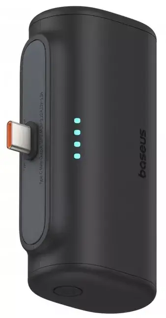 Батарея портативна BASEUS Compact Fast Charging Type-C Edition P10068306113-00 5000 mAh 20W Black