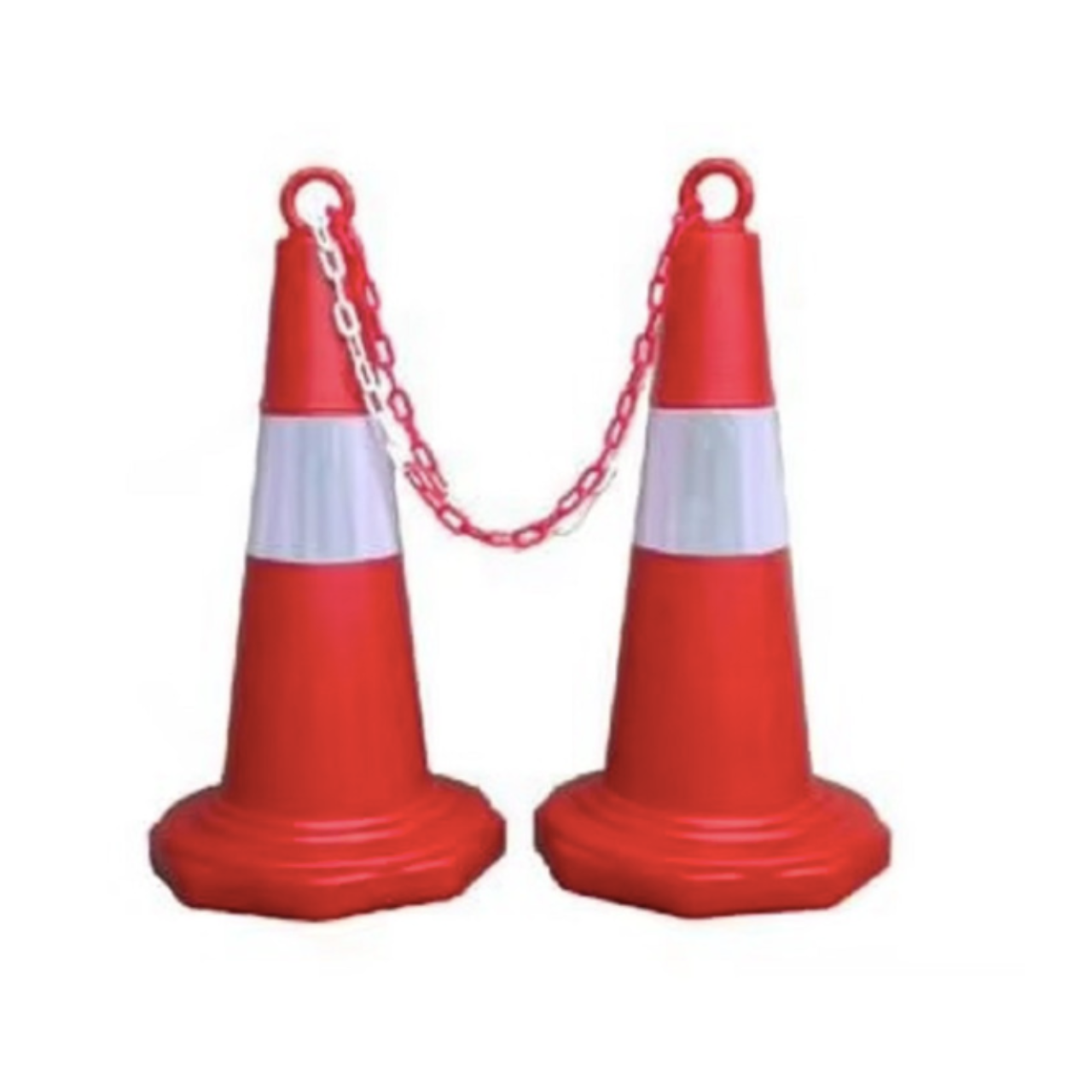 Ланцюг декоративний пластиковий 6 мм 25 м Біло-червоний (24195241) - фото 4 Ланцюг декоративний пластиковий 6 мм 25 м Біло-червоний (24195241) - фото 4