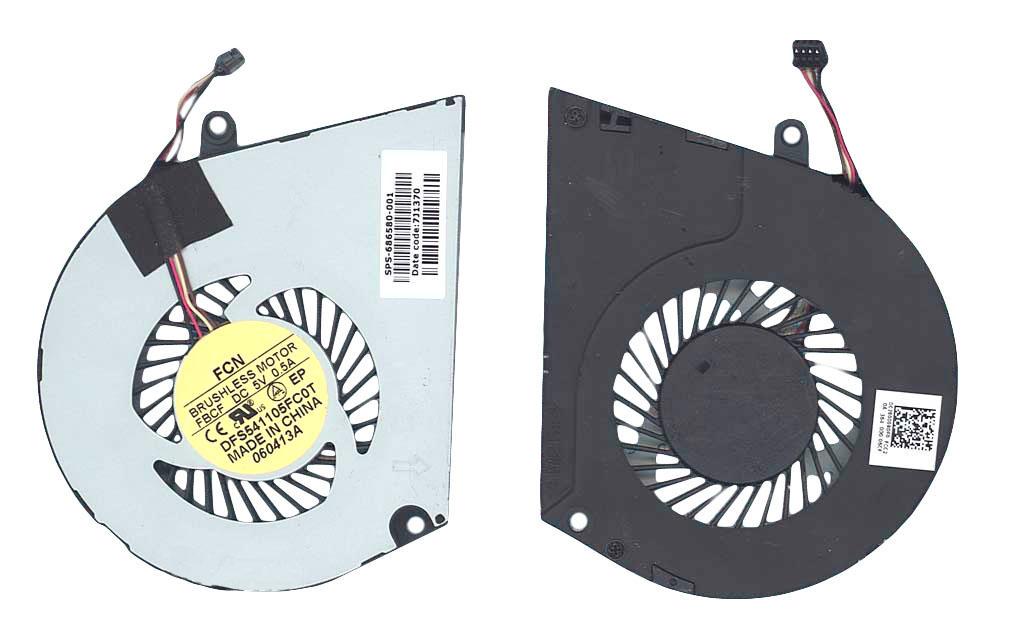 Кулер для ноутбука HP Envy 4 5V 0.5A 4-pin FCN