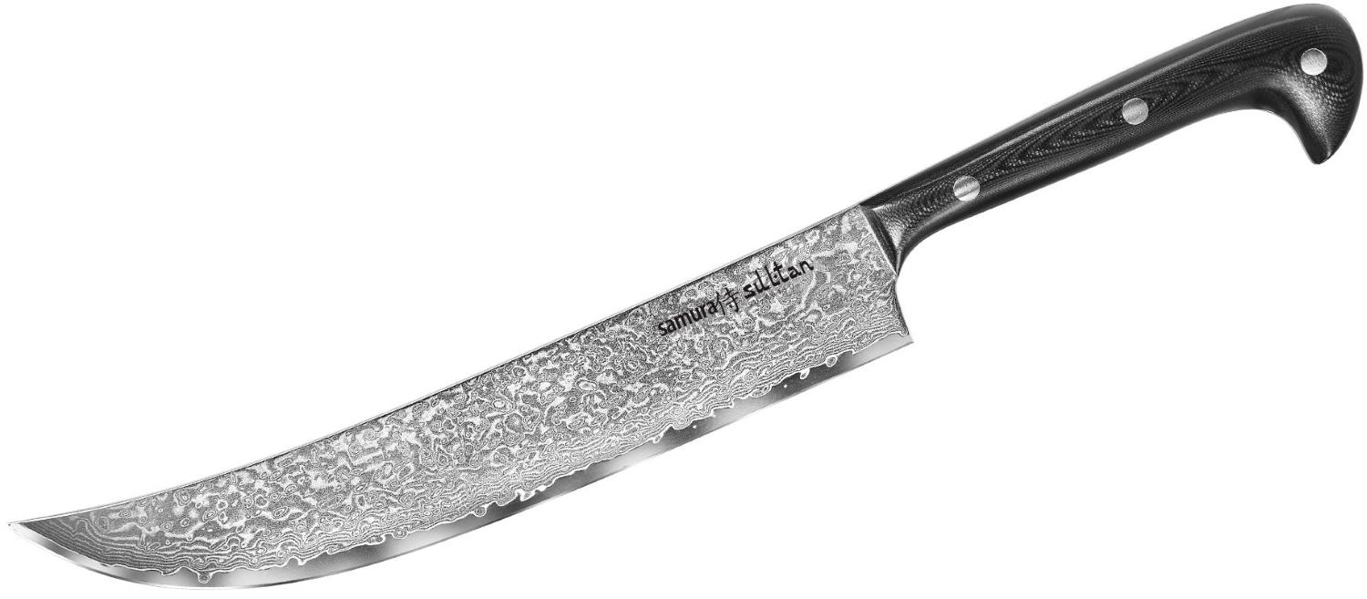 Нож кухонный для нарезки Samura SU-0045DB 210 мм Black (110821)