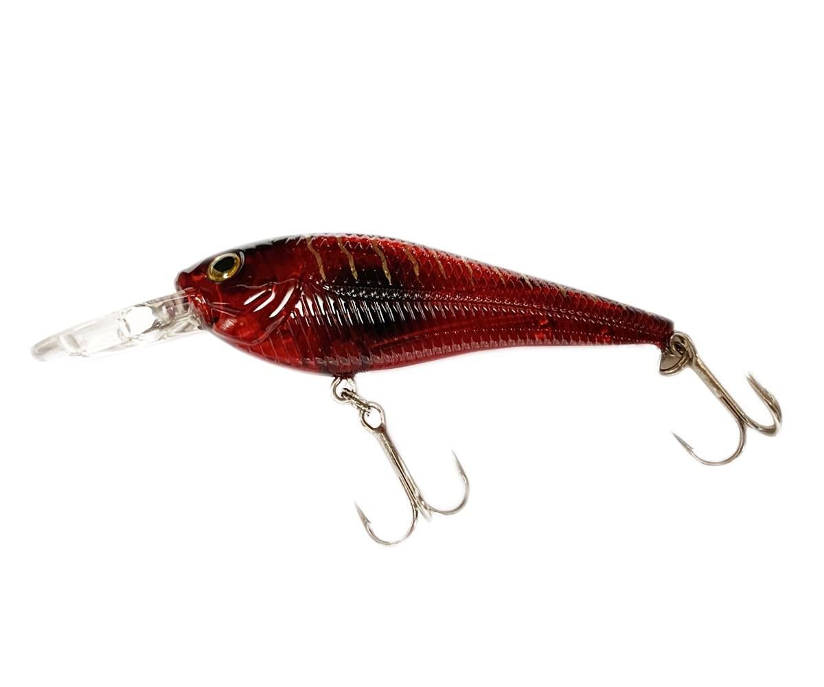 Воблер Bass Pro Shops XPS Lazer Eye Static Shad Hard Bait Red Tiger SH70SU-31 (8744)