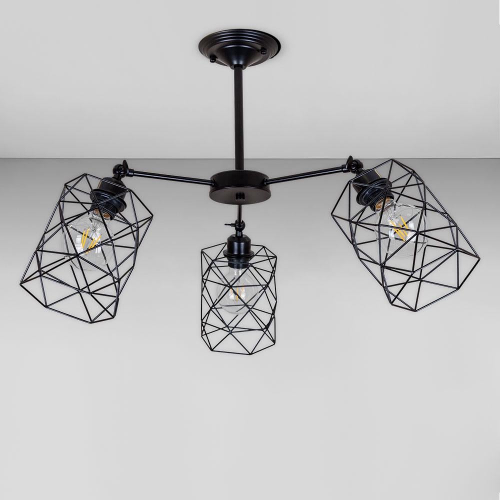 Люстра потолочная Light House LS-18964-3 BK Черный