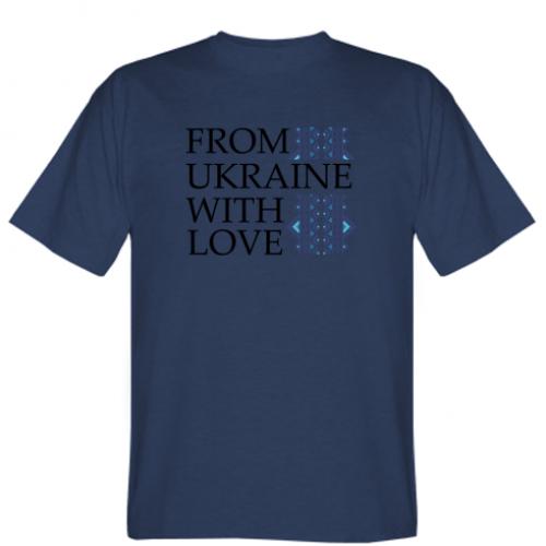 Футболка мужская Stedman From Ukraine With Love Вышиванка S Темно-синий (10513559-8-164012-S)