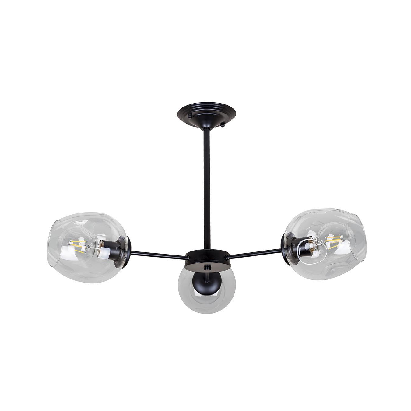 Люстра Levistella 752F0231-3 BK/CL (373166)