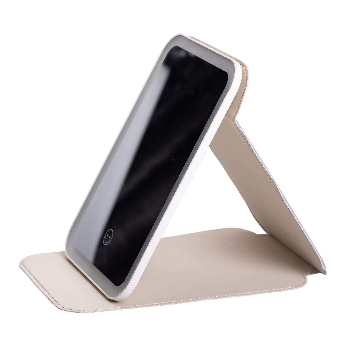 Зеркало с подсветкой настольное складное HP-10-8AV 19,5х13,5 см (A-033799) - фото 6 Зеркало с подсветкой настольное складное HP-10-8AV 19,5х13,5 см (A-033799) - фото 6