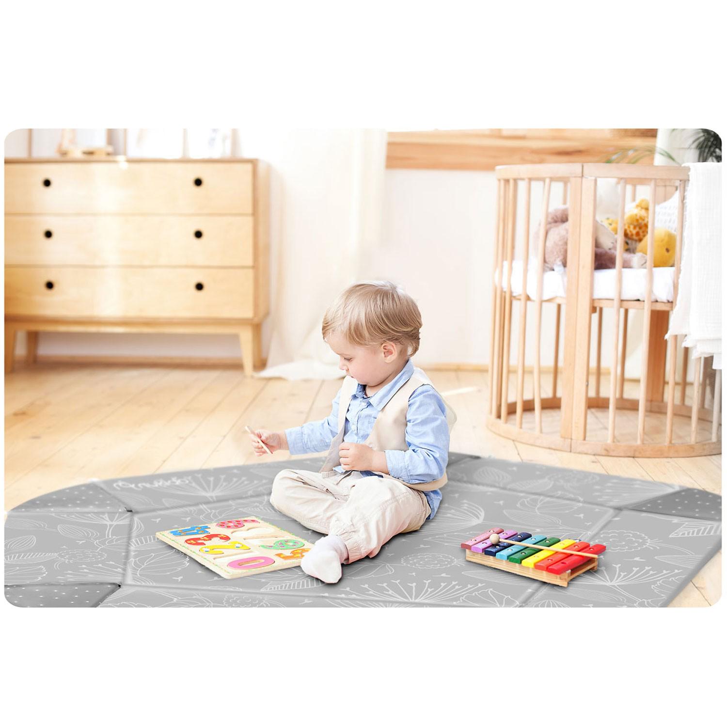 Развивающий коврик Nukido Воздушные шары 100х100 см (431214) - фото 8 Развивающий коврик Nukido Воздушные шары 100х100 см (431214) - фото 8