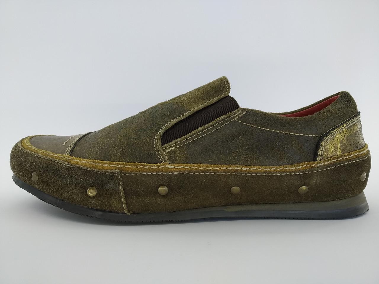 Кросівки чоловічі замшеві Fat Company Art.010 р. 43 28 см Зелений