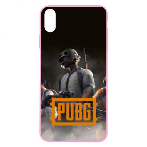 Чехол для iPhone X/Xs PUBG and smoke (2612668-7-77282)