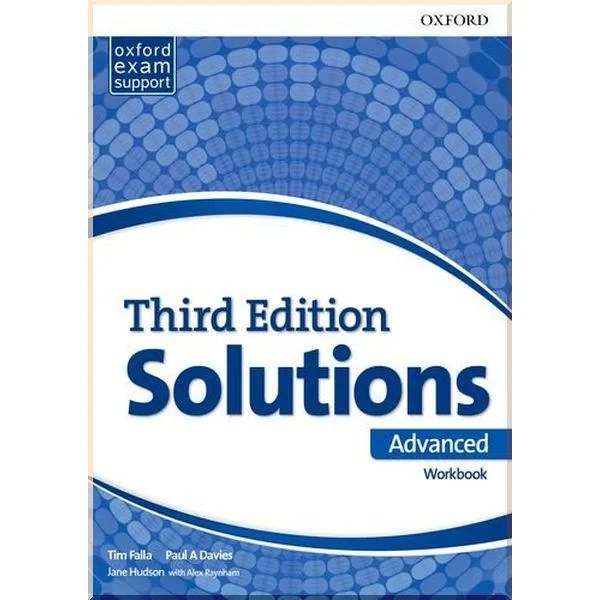 Рабочая тетрадь Solutions Third Edition Advanced Workbook