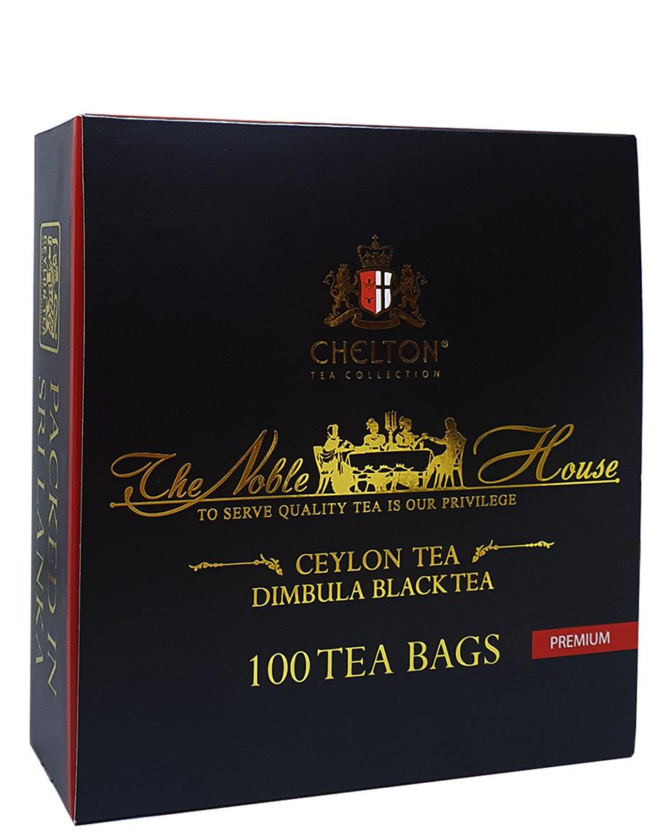Чай черный Chelton Благородный Дом в пакетиках 100 пакетиков 2 г (53887)