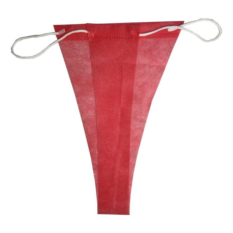 Трусики-стрінги одноразові Monaco Style S/M 50 шт. Червоний (88888) - фото 3