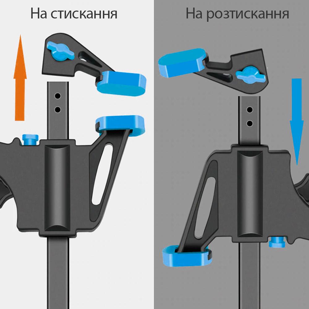 Струбцина столярная Re2ls Premium OJ-20 быстрозажимная (324060028) - фото 7