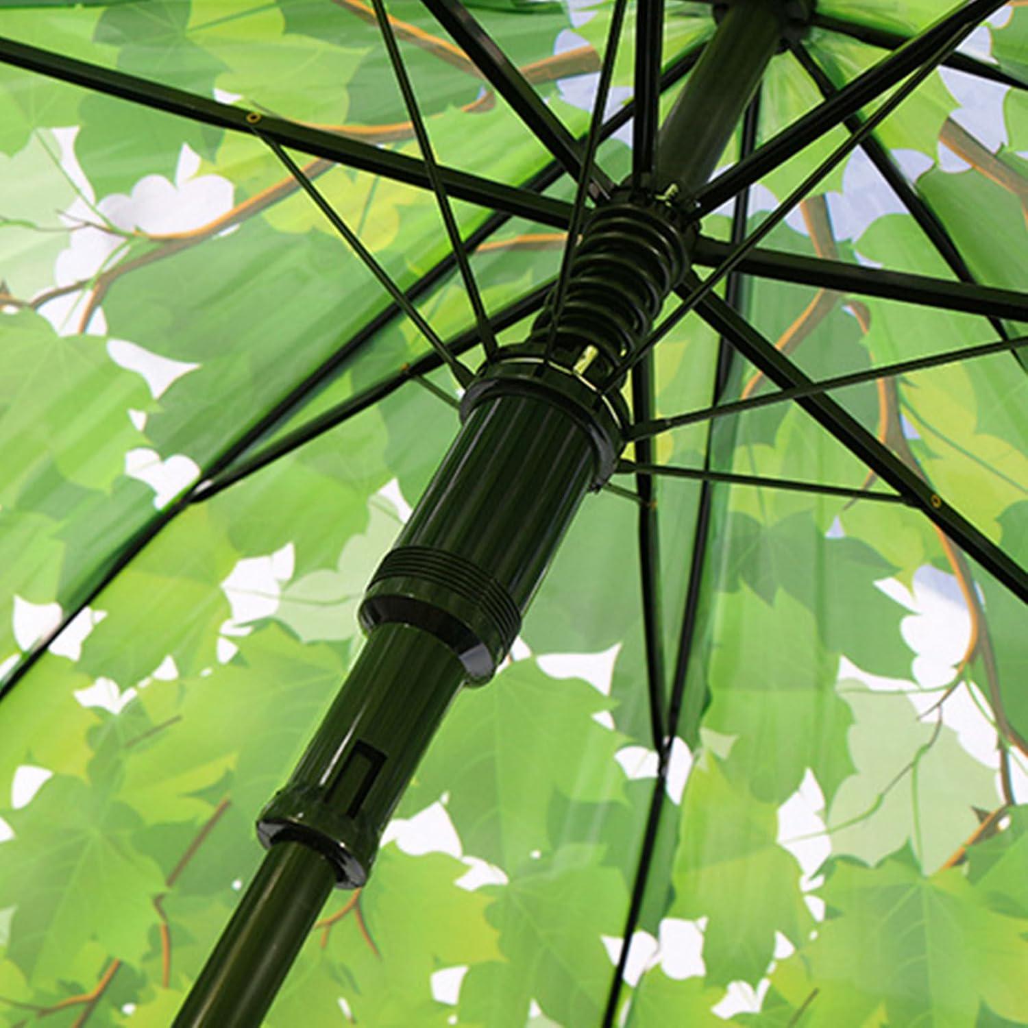 Зонт трость полуавтомат Fall 8 спиц купол 80 см Green (30228) - фото 8 Зонт трость полуавтомат Fall 8 спиц купол 80 см Green (30228) - фото 8