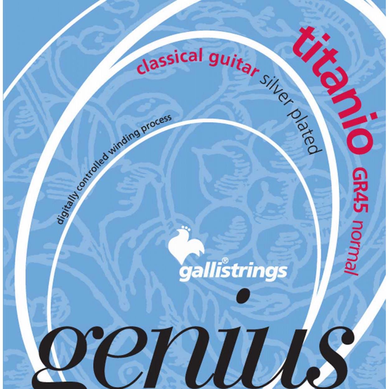 Струны для классической гитары GalliStrings GR45 Normal Tension (21327)
