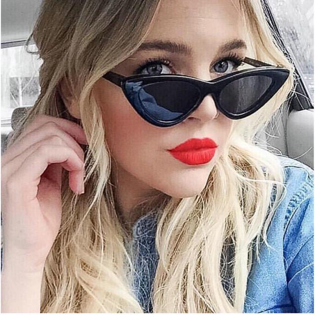 Окуляри трикутні сонцезахисні Котяче око Чорний/Жовтий - фото 6 Окуляри трикутні сонцезахисні Котяче око Чорний/Жовтий - фото 6