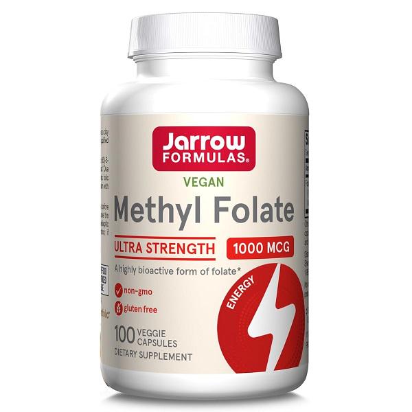 Фолиевая кислота Jarrow Formulas Methyl Folate 1000 мкг 100 капс. (000001848)